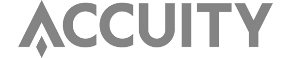 This is the logo for the company Acuity. The logo is on the website for AML Partners as part of the logo set for strategic partners or integration partners. AML Partners engages in strategic and integration partnerships with other vendors to provide the best AML software, KYC software, GRC software, and related services.