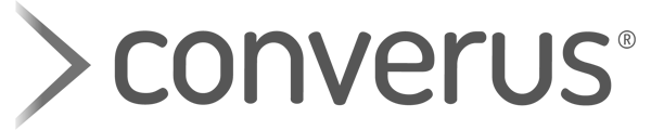 This is the logo for the company Converus. The logo is on the website for AML Partners as part of the logo set for strategic partners or integration partners. AML Partners engages in strategic and integration partnerships with other vendors to provide the best AML software, KYC software, GRC software, and related services.