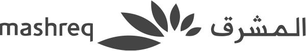 This is a logo for Mashreq. This logo appears on the logo showcase for clients of AML Partners. AML Partners designs and implements the RegTechONE platform, AML software, KYC software, GRC software.